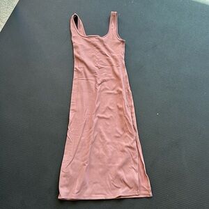 💜5 for $25 Abercrombie and Fitch pink midi bodycon dress